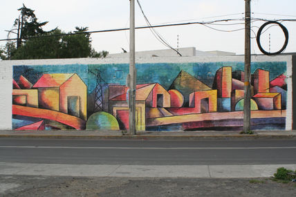 Paisaje cubista