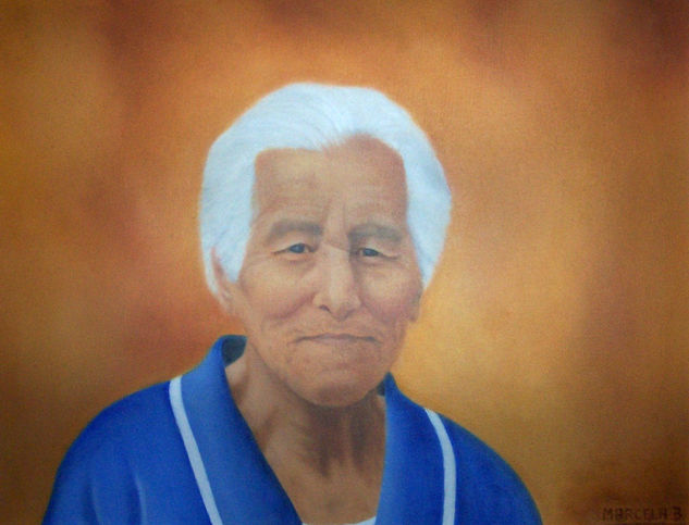 Maria del Carmen Oil Canvas Portrait