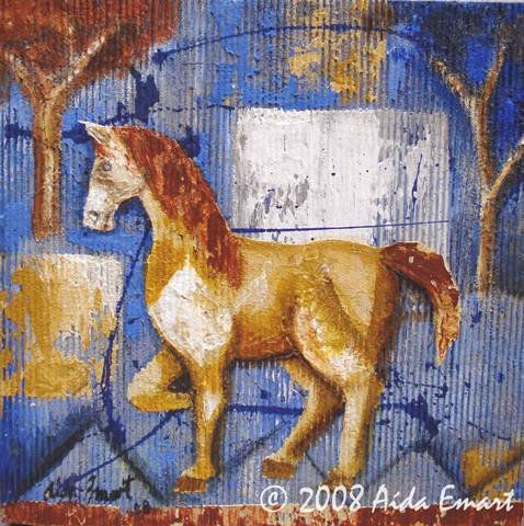 Caballo Acrylic Panel Animals