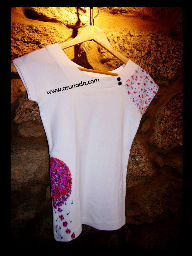 camiseta rosetón
