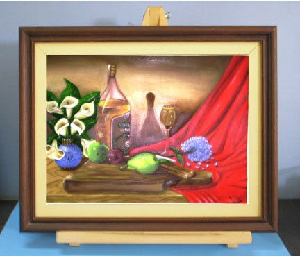 bodegon Oil Canvas Landscaping