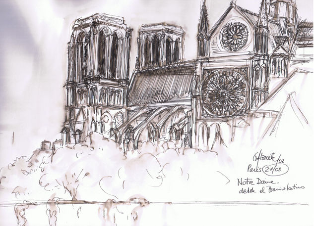 Notre Damme (Paris) Tinta