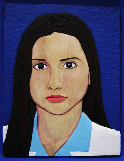 retrato  de laura malagon Cerámica Figurativa