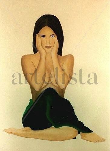 Mujer  nº 25 Oil Canvas