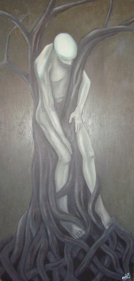 OBSCURITY Acrylic Panel Figure Painting