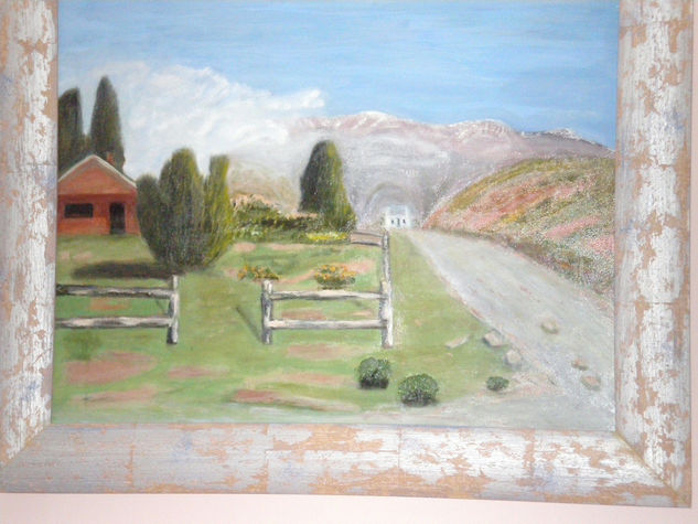 VALLE DEL SOL. Oil Canvas Landscaping