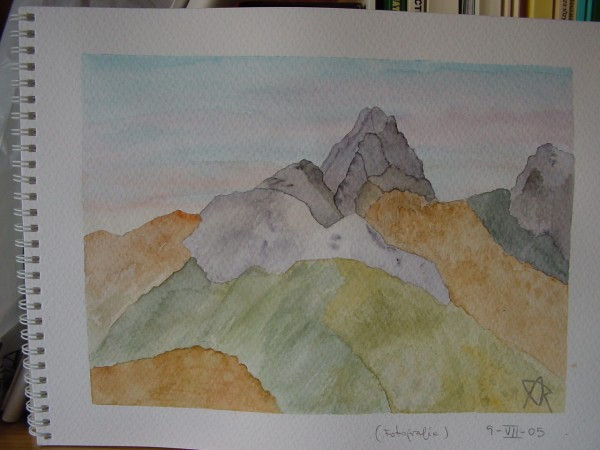 Peña de Francia Watercolour Paper