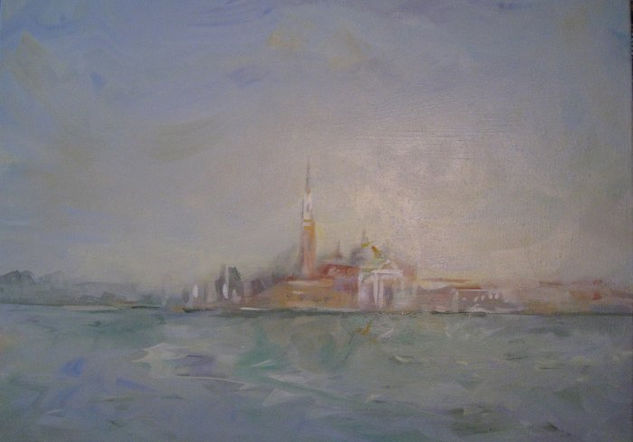 SAN GIORGIO MAGGIORE Oil Canvas Landscaping