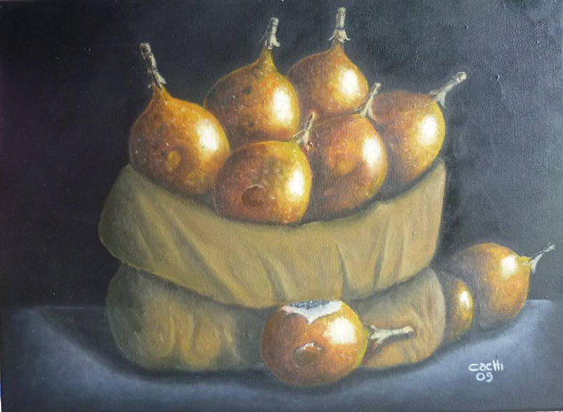 Delicias y belleza V Oil Canvas Still Life Paintings