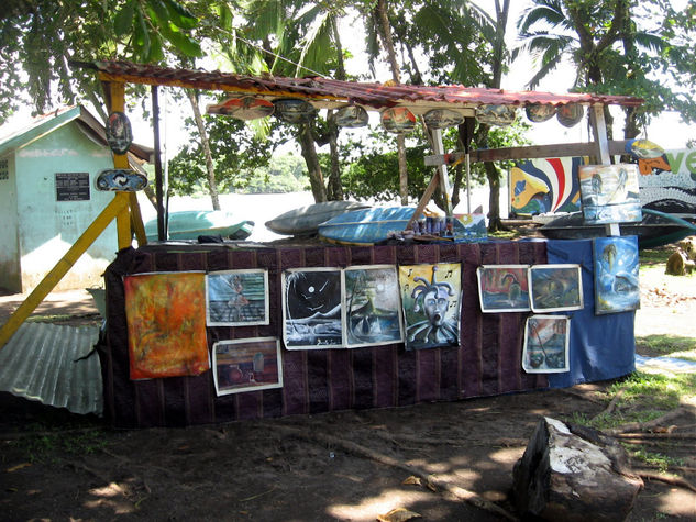 MIS PINTURAS BASADAS EN TORTUGUERO 