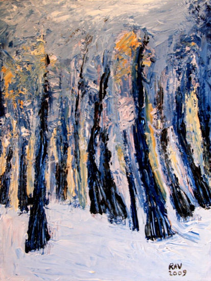 Bosque Acrylic Card Landscaping