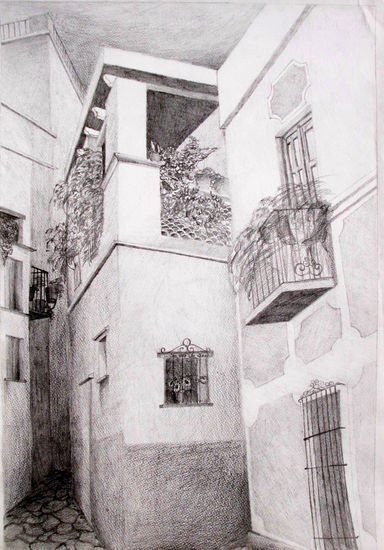 Estudio sobre Paisaje Urbano Pencil