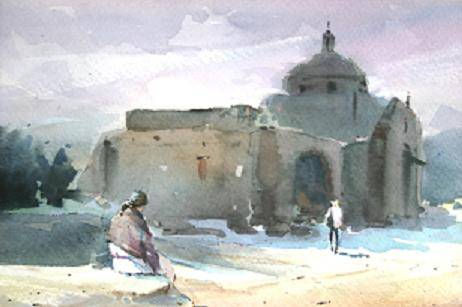 La fachada Watercolour Paper