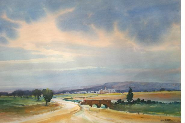 Panorámica en Diciembre Watercolour Paper