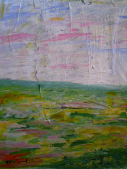 paisaje Mixed media Panel Landscaping