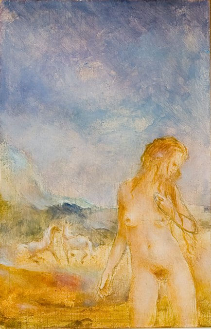 Paisaje con figuras