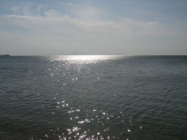 VISTA DE LA PENINSULA DE MACANAO DESDE  LA BAHIA DE JUAN GRIEGO