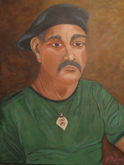 Autoretrato Acrylic Canvas Portrait