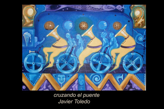 cruzando el puente 