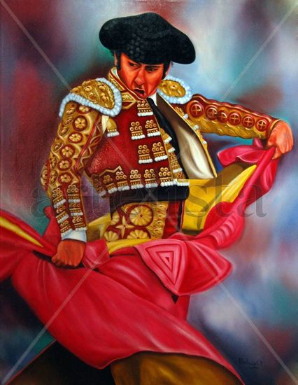 chicuelina de Morante Oil Canvas Portrait