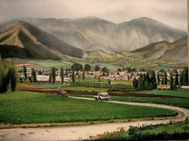 la secadora constanza Oil Canvas Landscaping