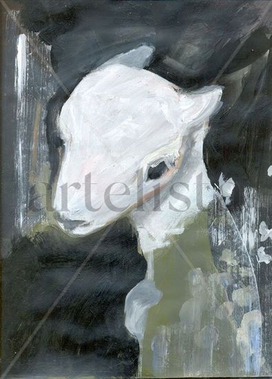 Blanco Oil Canvas Animals