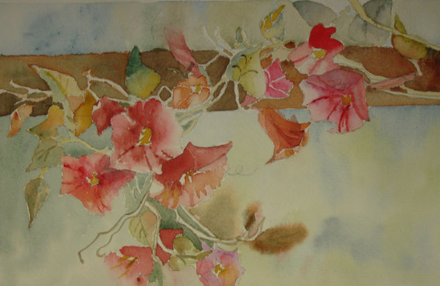 DONDIEGO DEL DÍA Watercolour Paper Floral Painting