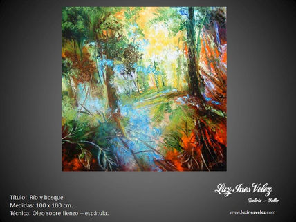 Río y bosque