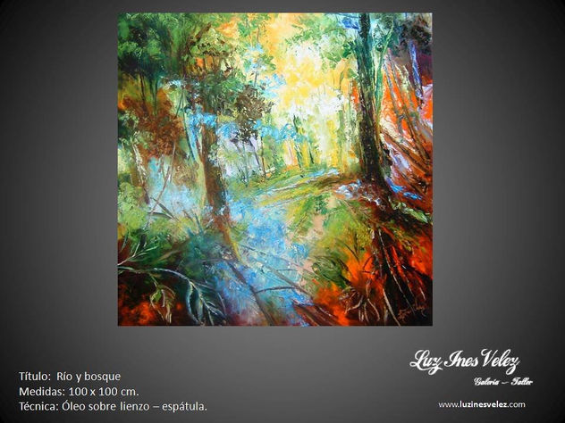 Río y bosque