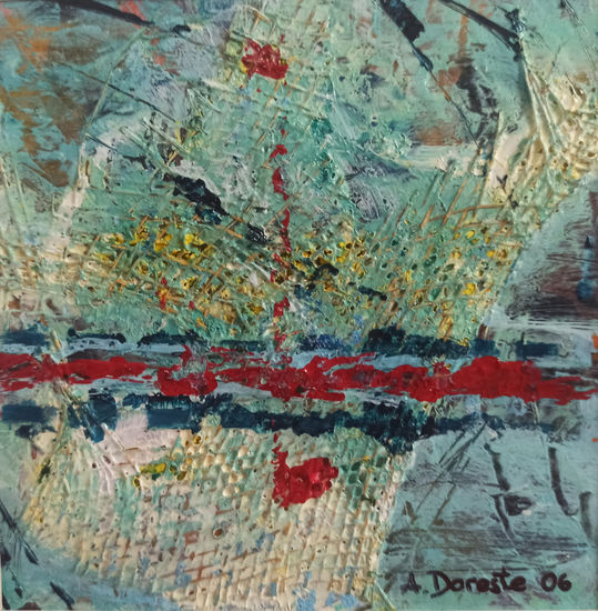 Frontera de fuego Mixed media Paper Others