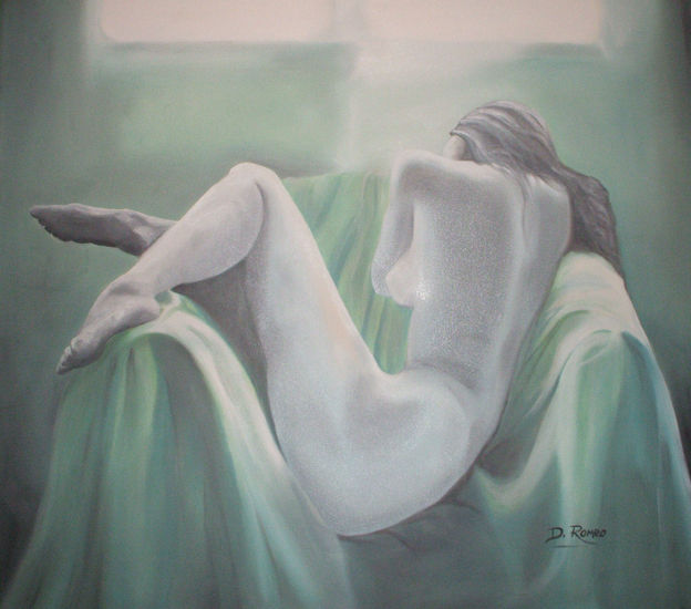 Melancolía Oil Canvas Nude Paintings