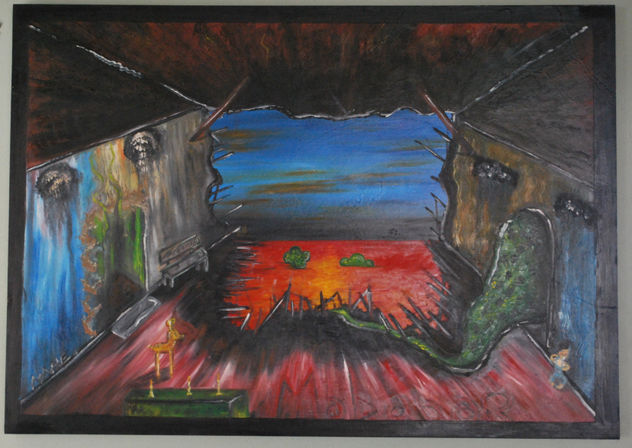 el caballito de madera
