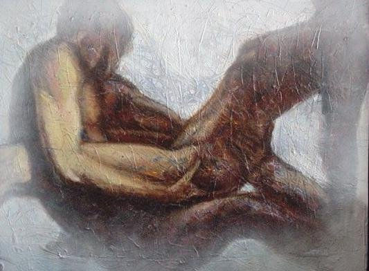 Equis Oil Panel Nude Paintings