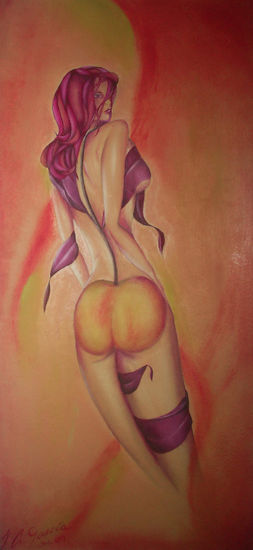 Piel de Durazno Oil Card Nude Paintings