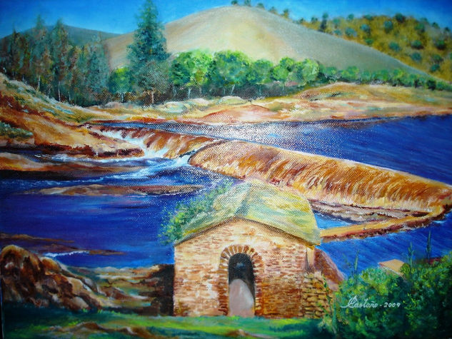 Rio tinto (Huelva) España Oil Canvas Landscaping