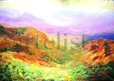 EL BALCON Oil Canvas Landscaping