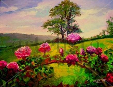 PISUEÑA Oil Canvas Landscaping