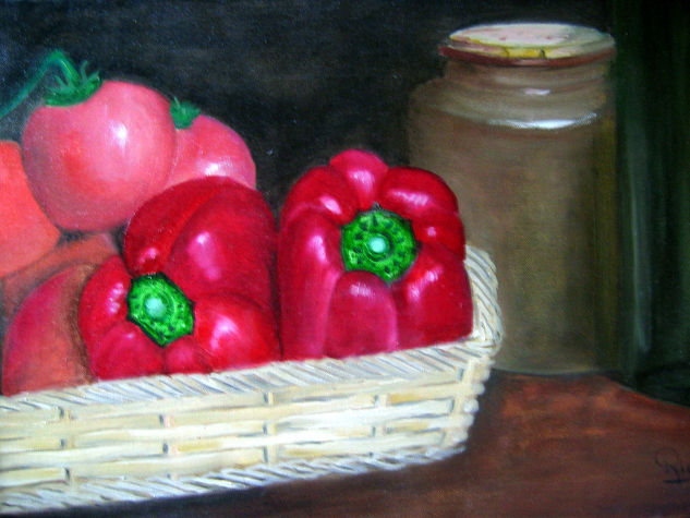 Bodegon3 Oil Canvas Still Life Paintings