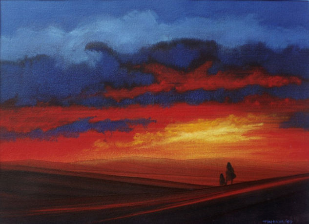 Ocaso Acrylic Card Landscaping