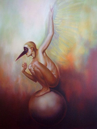 ANGEL Oil Canvas Nude Paintings