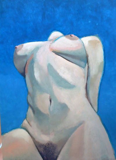 Escorzo desnudo Oil Panel Nude Paintings