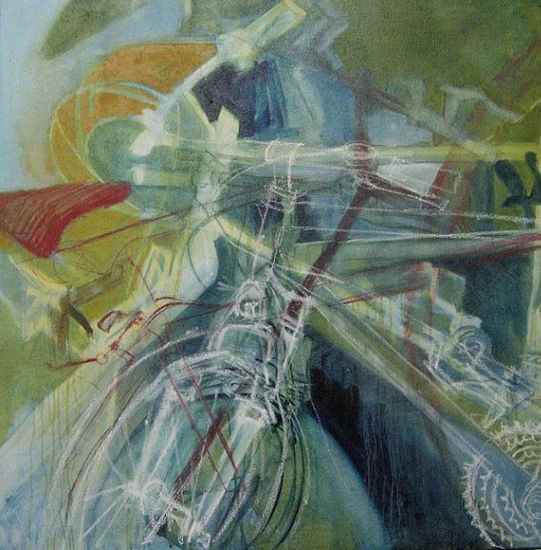 Serie BICICLETAS : I Oil Canvas Sports