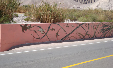 Mural en Mirave (240 metros de largo)  - Tacna