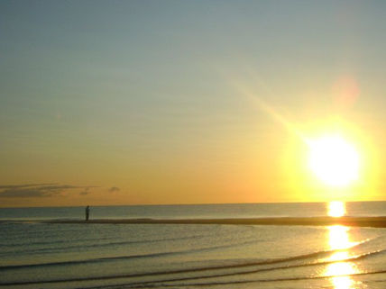 Walking to the sun