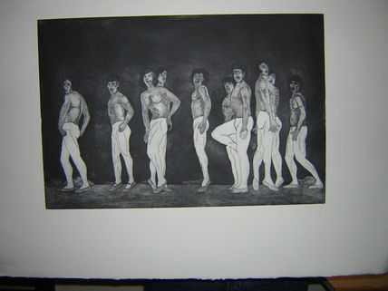 Bailarines en...