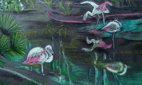 pastel y retoques