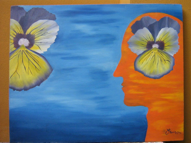 Pensamientos Oil Canvas Others