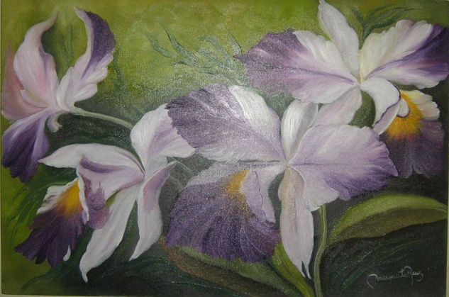 Orquideas Oil Canvas Landscaping