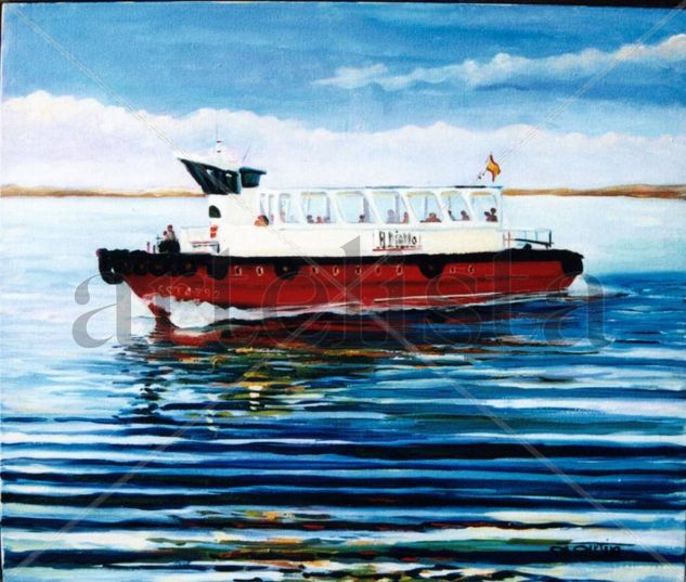 PEDREÑERA Oil Canvas Marine Painting