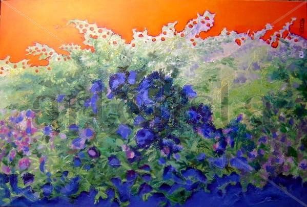 AÑIL DE VERANO Oil Canvas Landscaping